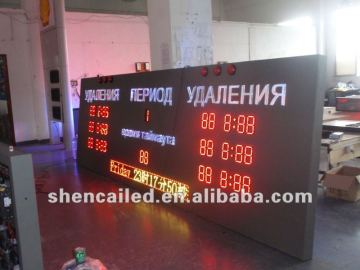 led wireless remote control scoreboard