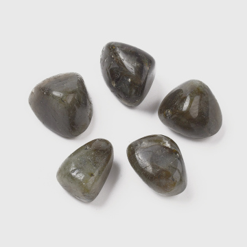 Pandahall Natural Labradorite Beads: Tumbled Stone Vase Fillers