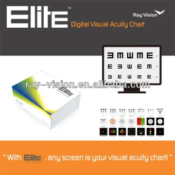 2014 popular visual chart-Digital Visual Acuity Chart