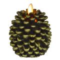 크리스마스 pinecone 타이머와 Flameless 배터리 양초 LED