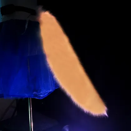 RGB LED Light-Up Neon Animal Fox Wolf Fursuit - New Arrival Luxury Fluffy Costume