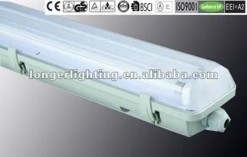 IP65 T8 Double lamp Fluorescent Lighting Fixture Available with Ballast (2*58W) GS Approval