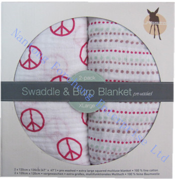 Baby Muslin Wrap Swaddle Blanket