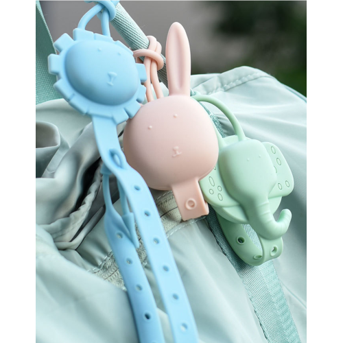 Anti Falling Baby Toy Secure Silicone Straps