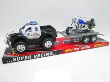 FRICTION POLICE CAR WITH MOTOR