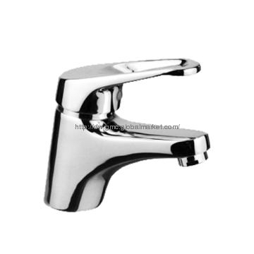 Brass Cold Water Washbasin Tap 110075 Single Lever Basin Faucet