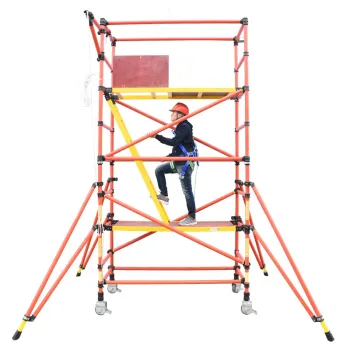 Mobile FRP Scaffold Ringlock Construction Scaffolding Towers for Sale