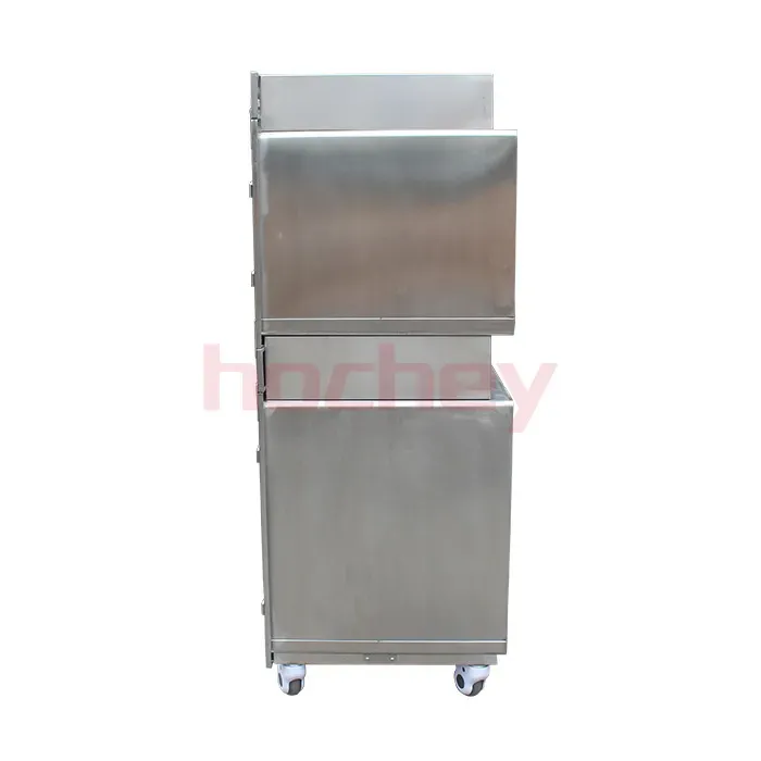 Stainless Steel Veterinary Therapy Oxygen Infrared Warm Heated Cage with IV Pole