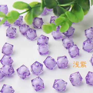 Wholesale 10mm Square Acrylic Beads for Jewelry Making and DIY Accessories