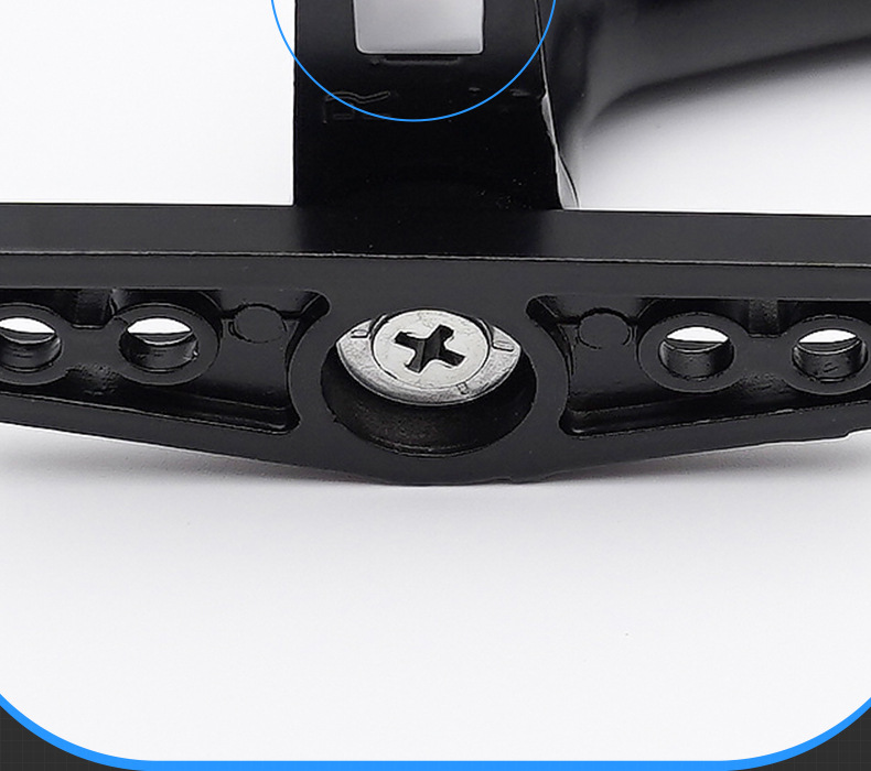 Aluminum alloy seven-character handle