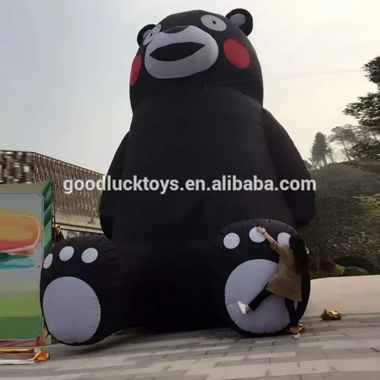 advertising giant inflatable Kumamon