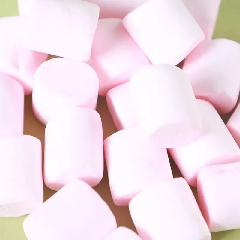 Soft White Strawberry Flavor Marshmallow Candy