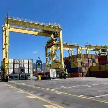 European Standard 40 Ton Rail Mounted Container Gantry Cranes - RMG Crane Factory Price