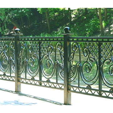 Art And Crafts Decorative Wrought Iron Fence