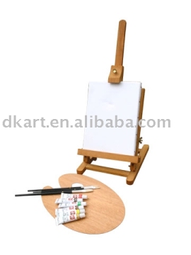 Easel painting set