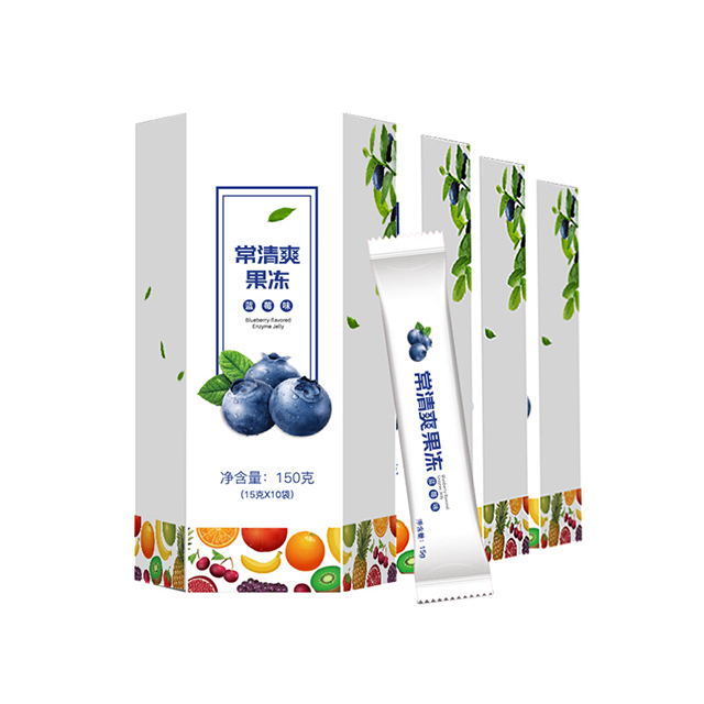 OEM/ODM Vegan BlueBerry Flavor Weight Loss collagen seaweed Enzyme jelly