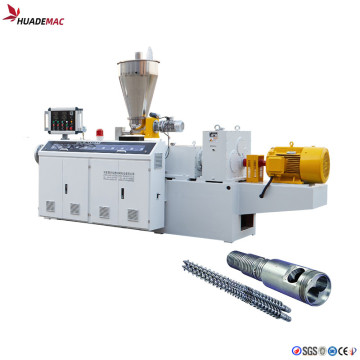 PVC double screw extruder machine