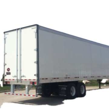 High Quality 60 Ton Van Dry Semi Trailer with Air-Conditioning for Sale
