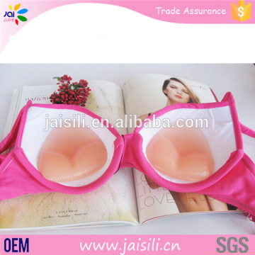 Push Up Bra Insert Silcone Breast Pads For Girls Swimsuit