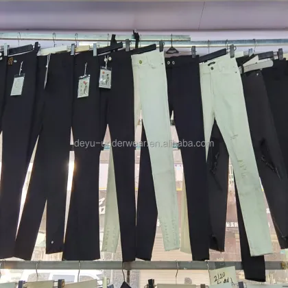 5.5 Dollar Model HD005 Series Women's Skinny Trousers S-2XL