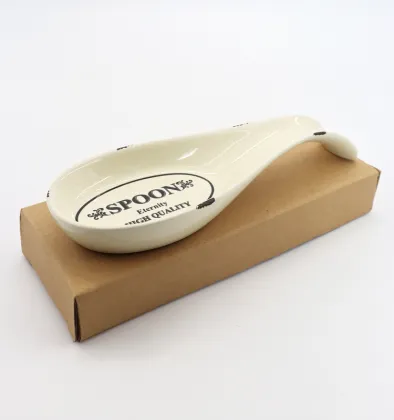 Wholesale Modern Farmhouse Decor Ceramic Spoon Rests for Kitchen