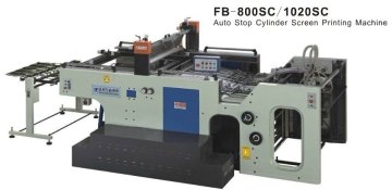 Fb-800sc/1020sc Stop Cylinder Automatic Screen Printing Machine