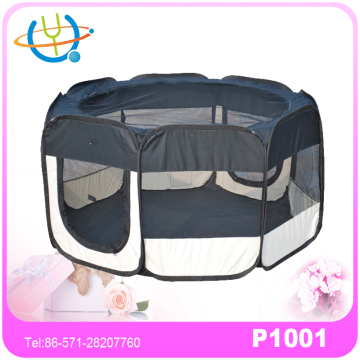 Cute folding fabric pet playpen dog house kennel