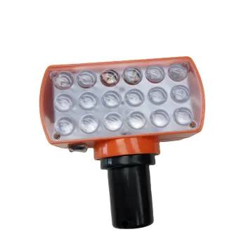 Solar Strobe Warning Light