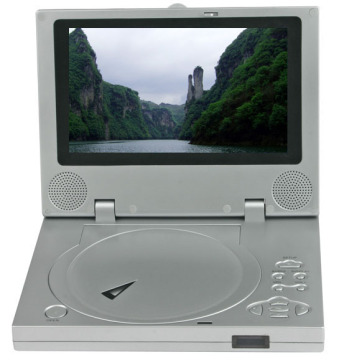 Multimedia Portable DVD Player - 7" LCD