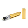 3 ml lege klik aluminium lipglossfles cosmetische pen met borstelapplicator