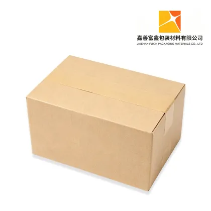 Sealed Blank Kraft Corrugated Export Shipping Box