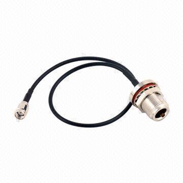RF Cable, N Female to RP SMA Male Connector, Impedance 50 Ohms