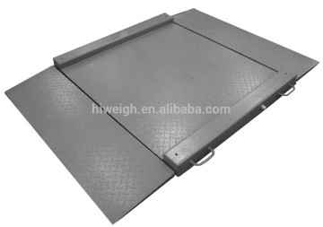 Low Profile floor scale with two ramps Low profile platform scale capacity 1-3T(2-6Klb)Model FDL