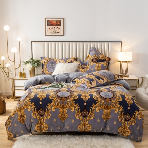 220gsm milk velvet four-piece bedding sets