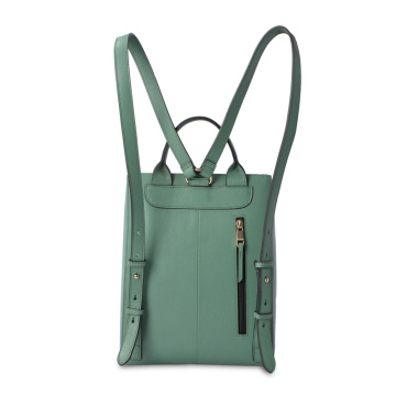 Netter Outdoor Leder Freizeitrucksack für Frauen