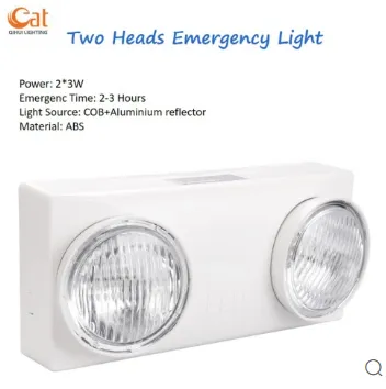 Double-Headed Indoor Fire Emergency LED Light