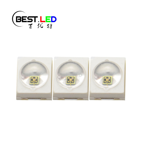Green LED 530nm Dome Lens SMD LED 60-Degree