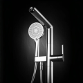 Floor standing single lever bath mixer