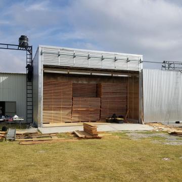 Sino-German Wood Drying Kiln - 120m³ Large Timber Drying Kiln for Sale