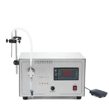 Magnetic Pump Liquid Filler: Manual Bottle Filling Machine