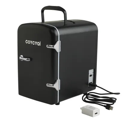 Portable Freezer Compressor Mini Refrigerator 12v Black