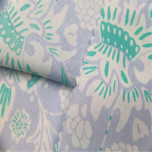 Beautiful pastoral cotton printed plain cloth