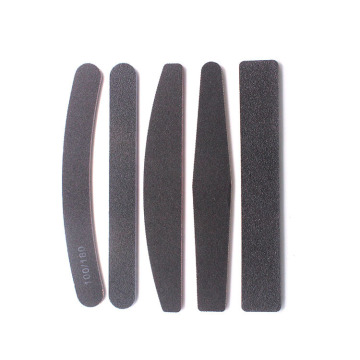 File de ongles de sable noir à imprimé zèbre personnalisé 100/180 GRIT