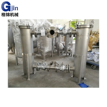 stainless steel 304 316 duplex filter bag filter cartridge filter available for beverage  wine sugar