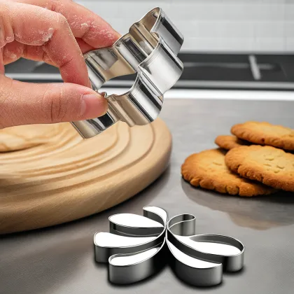 Halloween Cookie Cutters Set: 12Pcs Stainless Steel Baking Tools for Cookie and Cake Decorating