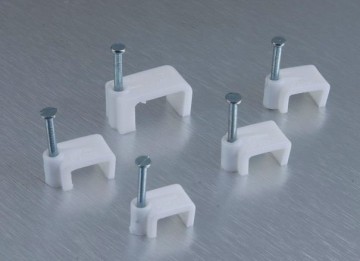 Flat Cable Clip/Nail Cable Clip/Square Cable Clamp