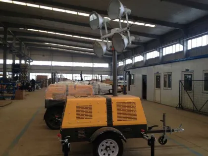 4 legged towers lattice 100 mts light tower