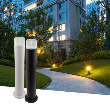 Outdoor garden landscape aluminium bollard led lawn light