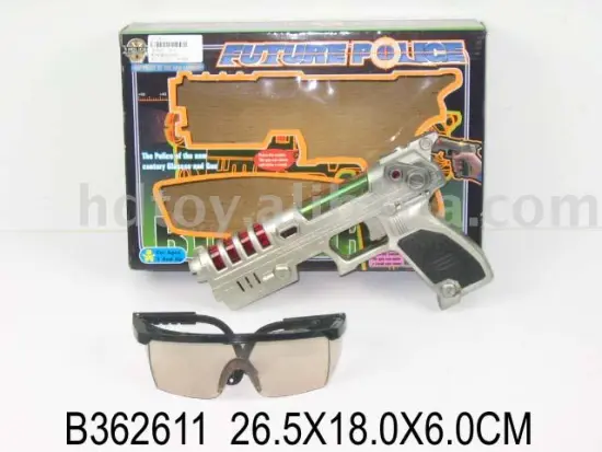 ELECTRIC GUN W/GLASSES