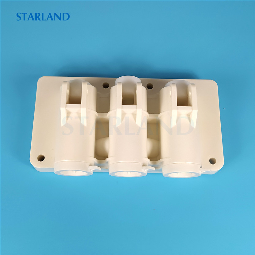 New Set of Front Block Nozzles Panel Spare Parts OP Soft Ice Cream Machines Ice-cream Makers Contains 3 Hand Grips 3 Valve Rods